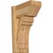 Ekena Millwork Merced Slat Rough Sawn Outlooker, Western Red Cedar, 8"W x 14"D x 22"H OUT08X14X22MRC06RWR - alternate 1